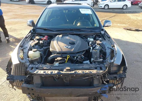 2017 Infiniti Q50 2.0T Base z USA, uszkodzony, nr VIN JN1CV7AP7HM640801